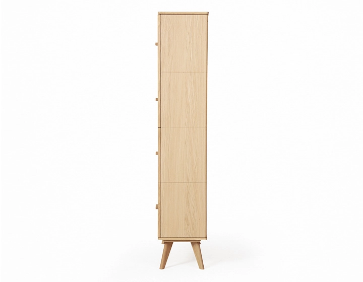 Oak bookcase natural wood finish Oak bookcase natural wood finish