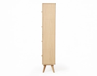 Bibliothèque en chêne bois teinte naturelle Bibliothèque en chêne bois teinte naturelle