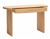 Bureau design en chêne teinte naturelle L120xP40 cm