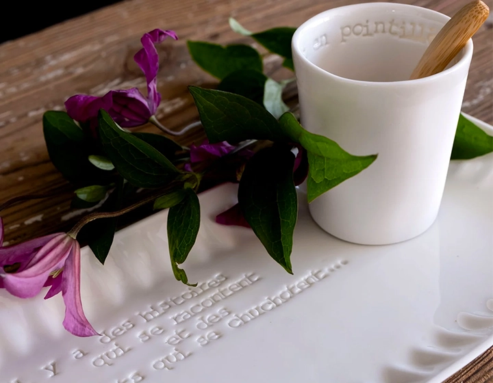 Tasse à café avec message Tasse à café avec message