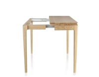 Console pliante en chêne teinte naturelle 100x40 cm Console pliante en chêne teinte naturelle 100x40 cm