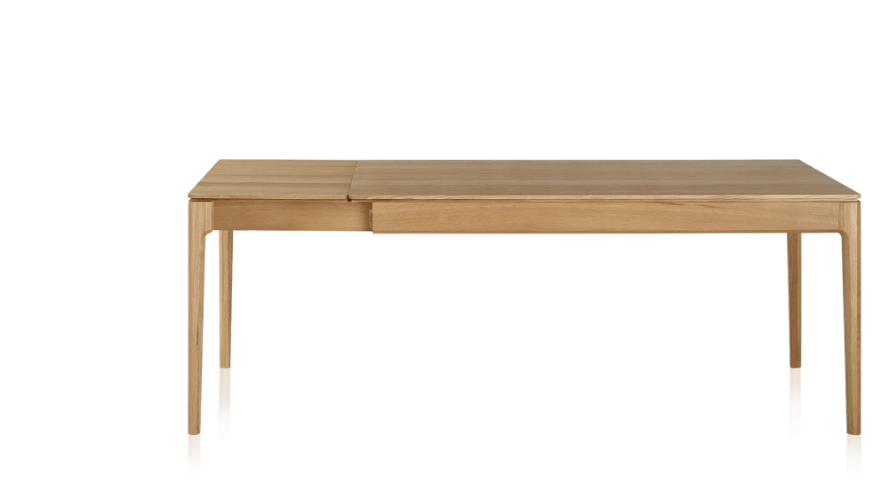 Table extensible 8 à 14 personnes en chêne avec plateau et allonges bois teinte naturelle 210x100 cm Table extensible 8 à 14 personnes en chêne avec plateau et allonges bois teinte naturelle 210x100 cm