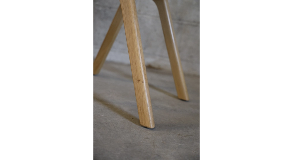 Designer chairs oak natural finish and burgundy red fabric