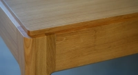 Bureau design en chêne teinte naturelle L150 cm