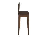 Console pliante en chêne teinte marron foncé 120x40 cm Console pliante en chêne teinte marron foncé 120x40 cm