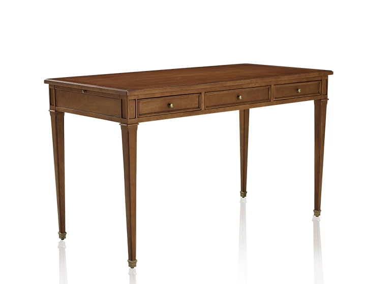 Bureau ancien style directoire plateau bois L130 cm Bureau ancien style directoire plateau bois L130 cm