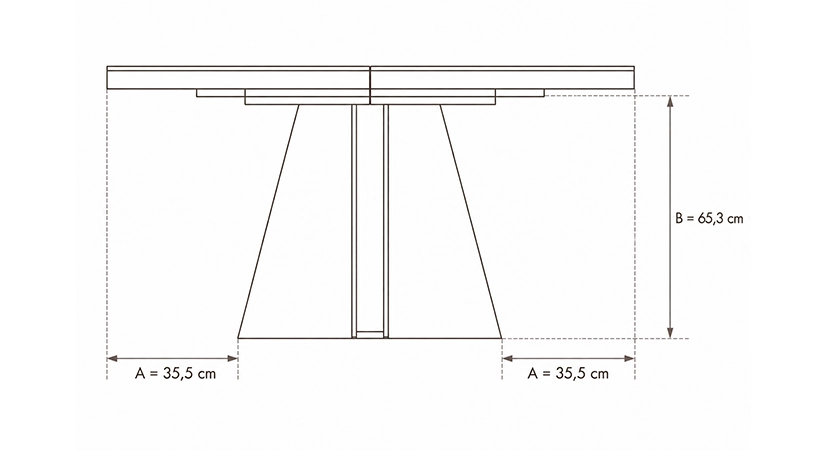 Table ronde extensible 4 à 8 personnes en chêne rustique avec plateau et allonges bois teinte naturelle 130x130 cm
