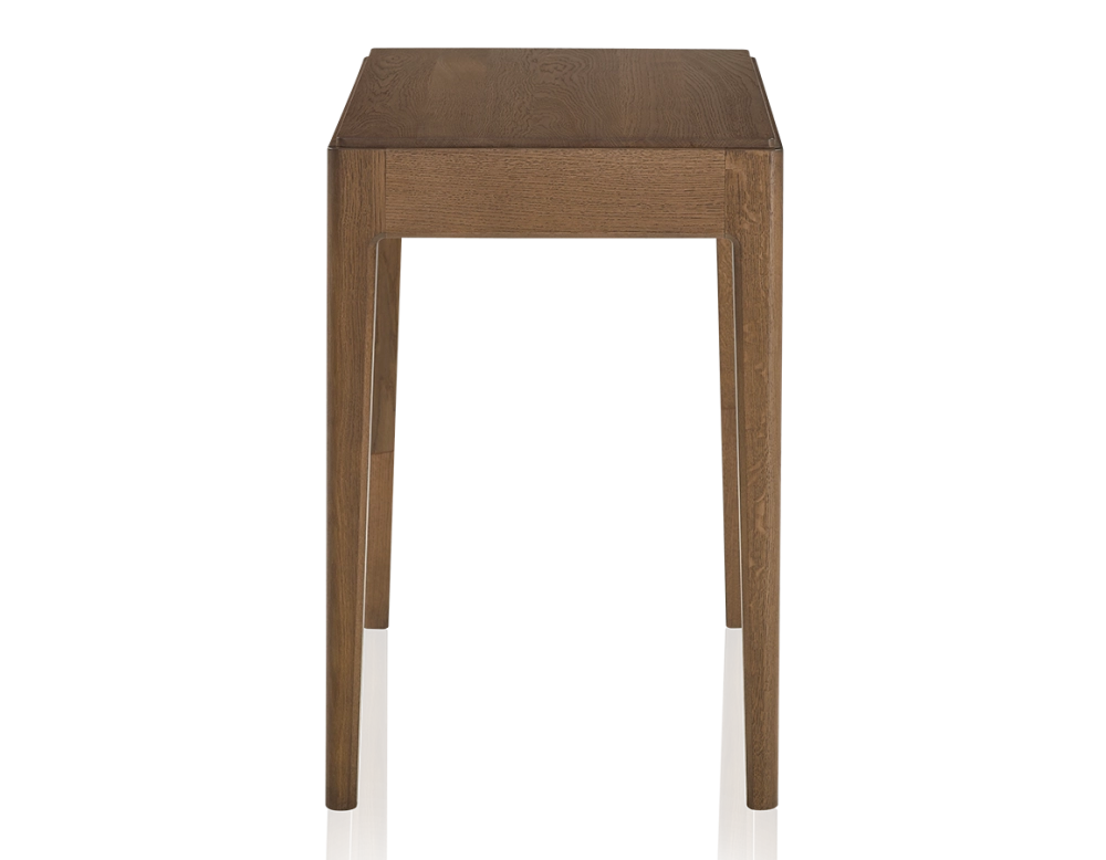 Oak design desk walnut stain L100 cm Oak design desk walnut stain L100 cm
