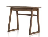 Oak design desk walnut stain l100 cm Oak design desk walnut stain l100 cm