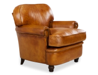 Fauteuil club cuir cognac Fauteuil club cuir cognac
