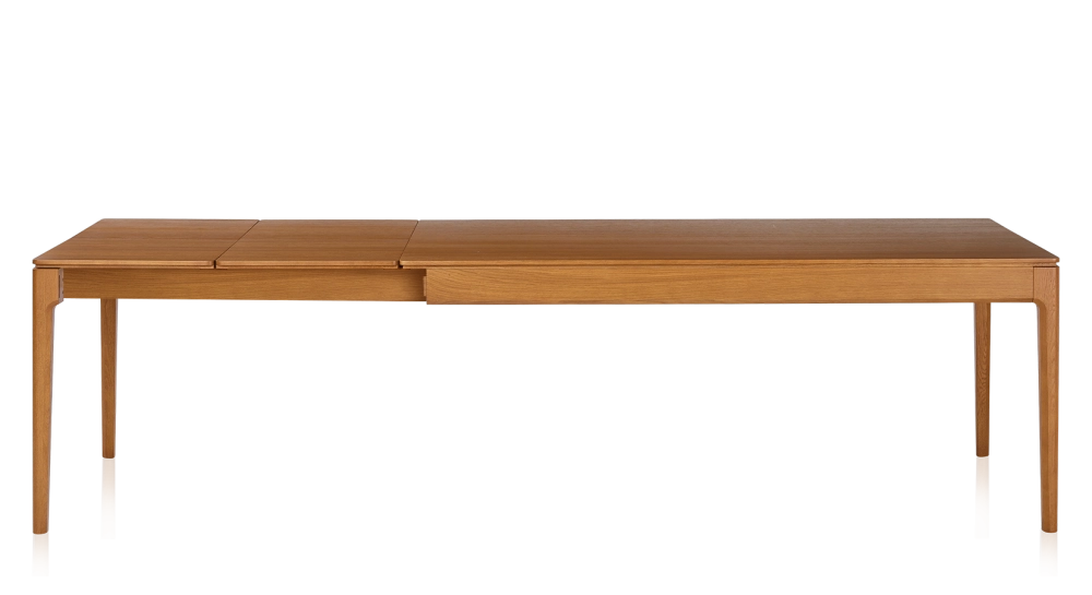 Table extensible en chêne 8 à 12 personnes avec plateau et allonges bois teinte merisier 180x100 cm Table extensible en chêne 8 à 12 personnes avec plateau et allonges bois teinte merisier 180x100 cm