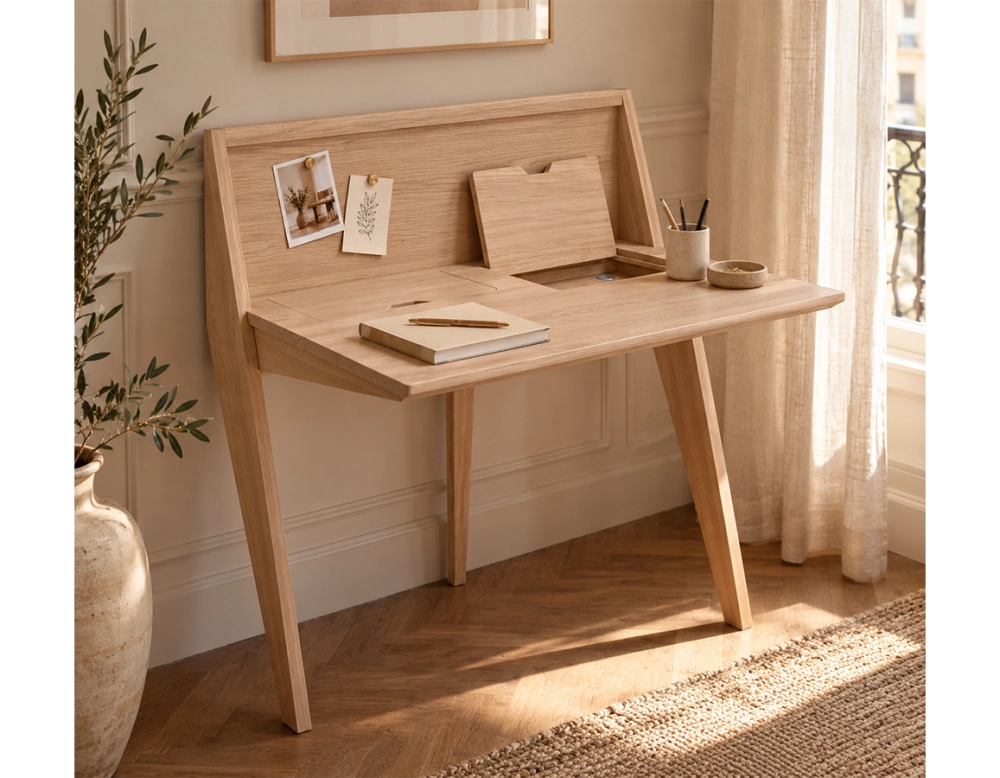 SUPER PARENT design desk teinte naturelle