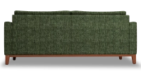 Canapé design 3 places tissu chiné vert Canapé design 3 places tissu chiné vert