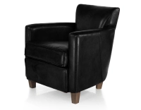 Fauteuil club cuir noir Fauteuil club cuir noir