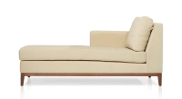 Méridienne gauche tissu crème Méridienne gauche tissu crème
