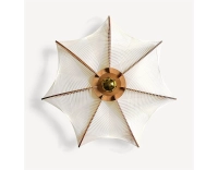 Small model twist braided cotton wire wall light Small model twist braided cotton wire wall light