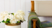 Canapé scandinave cuir 2 places beige Canapé scandinave cuir 2 places beige
