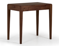 Bureau design en noyer teinte naturelle L80 cm Bureau design en noyer teinte naturelle L80 cm