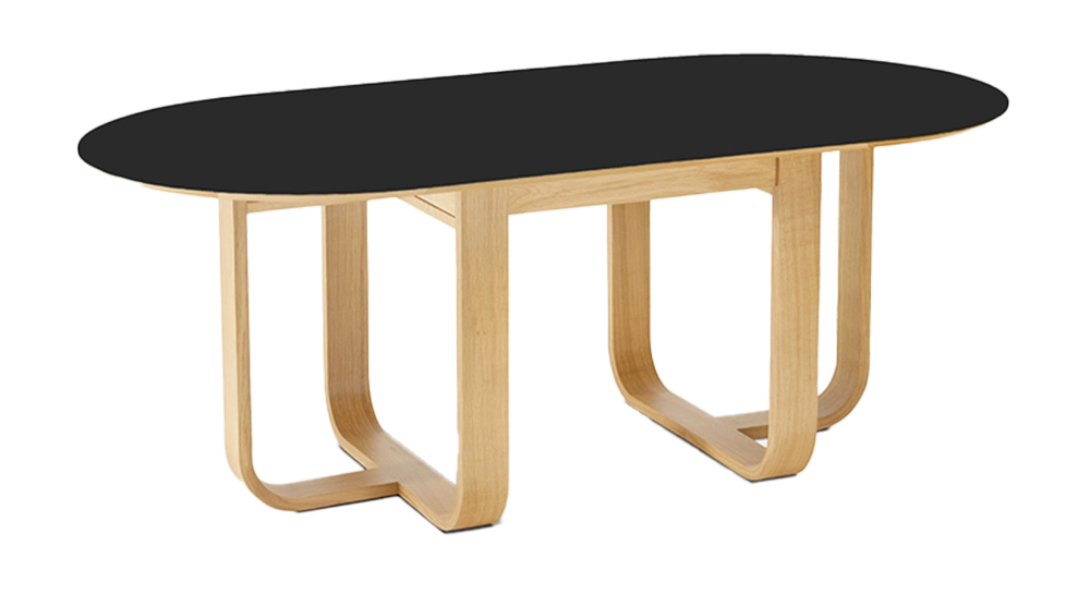 Table salle à manger en chêne et céramique 10 personnes avec bois teinte naturelle et plateau céramique noir unie 230x100 cm Table salle à manger en chêne et céramique 10 personnes avec bois teinte naturelle et plateau céramique noir unie 230x100 cm