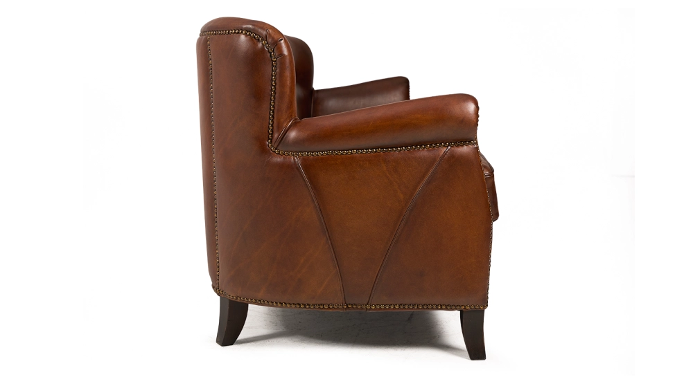 3 seater leather club sofa vintage brown 3 seater leather club sofa vintage brown
