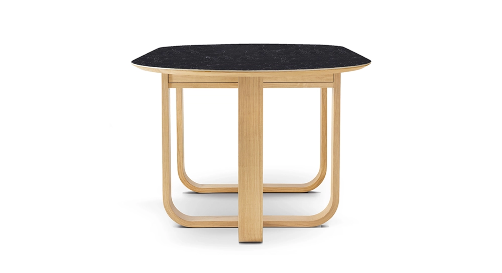 10 person oak and ceramic dining table with natural wood stain and slate effect ceramic top 250x100 cm 10 person oak and ceramic dining table with natural wood stain and slate effect ceramic top 250x100 cm