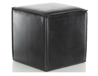 Pouf cuir noir Pouf cuir noir