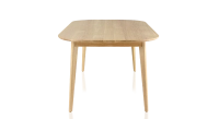 Table salle à manger 6 personnes en chêne teinte naturelle 140x90 cm Table salle à manger 6 personnes en chêne teinte naturelle 140x90 cm