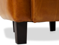 Leather club armchair cognac Leather club armchair cognac