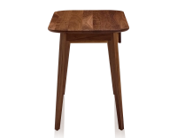 Scandinavian walnut desk natural tint L120 cm Scandinavian walnut desk natural tint L120 cm