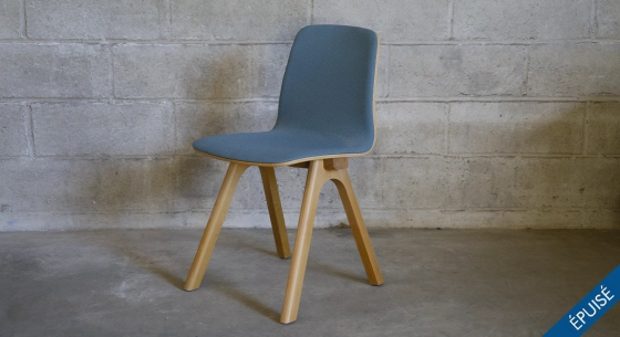 Designer chairs oak natural finish and burgundy red fabric