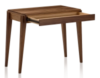Bureau scandinave en noyer teinte naturelle L100 cm Bureau scandinave en noyer teinte naturelle L100 cm