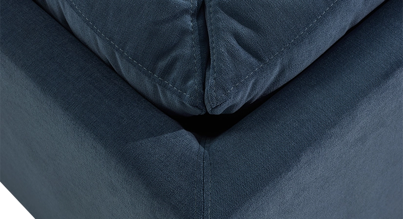 5 seater corner sofa denim fabric (2G - A - 2D) 5 seater corner sofa denim fabric (2G - A - 2D)