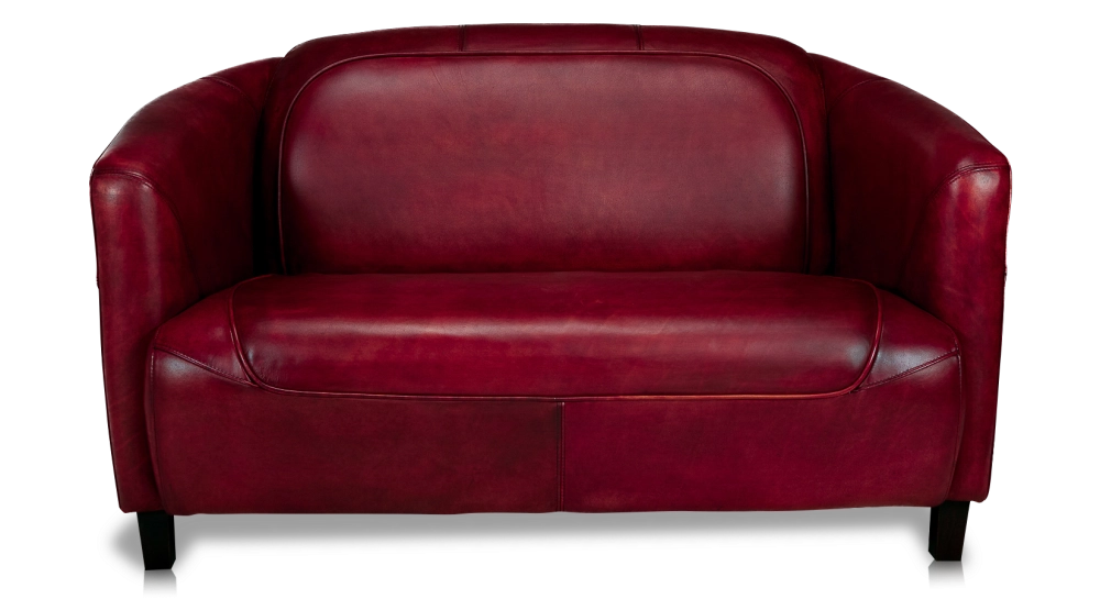 2 seater leather club sofa burgundy 2 seater leather club sofa burgundy