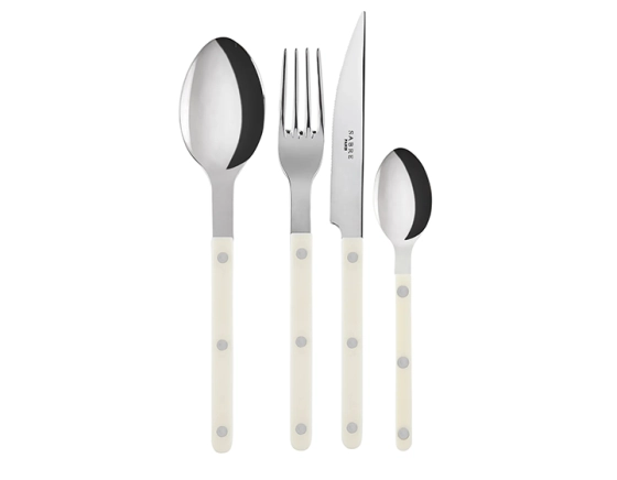 24 piece ivory household set