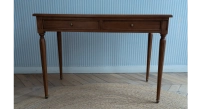 Bureau ancien style Louis XVI plateau bois l110 cm Bureau ancien style Louis XVI plateau bois l110 cm