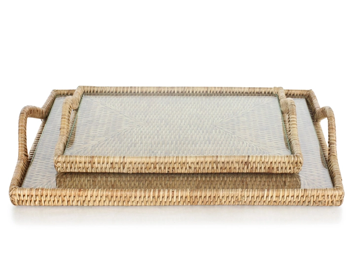 Plateau a fromage rectangulaire en rotin naturel grand modèle Plateau a fromage rectangulaire en rotin naturel grand modèle