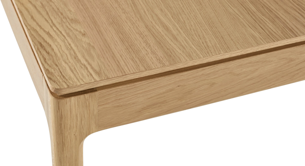 Table salle à manger 6 personnes en chêne teinte naturelle plateau bois 140x90 cm Table salle à manger 6 personnes en chêne teinte naturelle plateau bois 140x90 cm