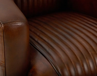 Leather club armchair vintage brown Leather club armchair vintage brown