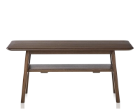 Table basse rectangulaire en chêne teinte marron foncé 100x50 cm 100x50 cm Table basse rectangulaire en chêne teinte marron foncé 100x50 cm 100x50 cm