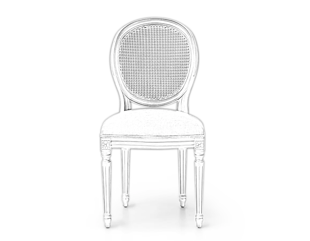Louis XVI style antique chair wooden chair with antique finish, cane backrest, and olive green velvet seat. Louis XVI style antique chair wooden chair with antique finish, cane backrest, and olive green velvet seat.
