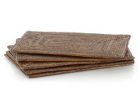 Set de table en rotin brun, à l'unité Set de table en rotin brun, à l'unité