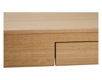 Bureau design en chêne teinte naturelle L80 cm Bureau design en chêne teinte naturelle L80 cm