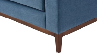 Canapé d'angle méridienne gauche 4/5 places tissu bleu jean (MG - 2,5D) Canapé d'angle méridienne gauche 4/5 places tissu bleu jean (MG - 2,5D)
