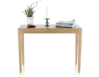 Fixed oak console natural tint 120x40 cm Fixed oak console natural tint 120x40 cm