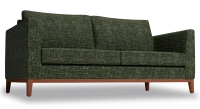 2.5-seater sofa design green mottled fabric 2.5-seater sofa design green mottled fabric