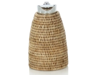 Thermos en rotin naturel 0,6 litre Thermos en rotin naturel 0,6 litre