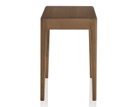 Bureau design en chêne teinte noyer L80 cm Bureau design en chêne teinte noyer L80 cm
