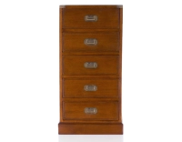 Chiffonnier marine bois teinte merisier Chiffonnier marine bois teinte merisier