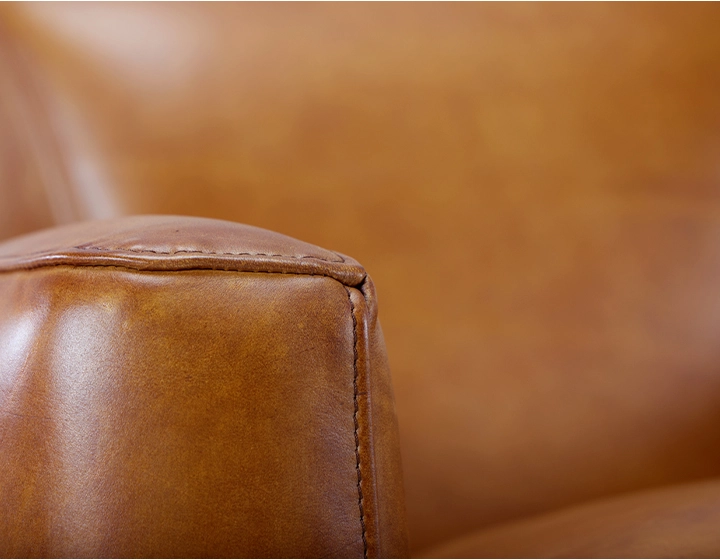 Leather club armchair cognac Leather club armchair cognac