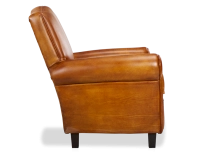 Fauteuil club cuir cognac Fauteuil club cuir cognac